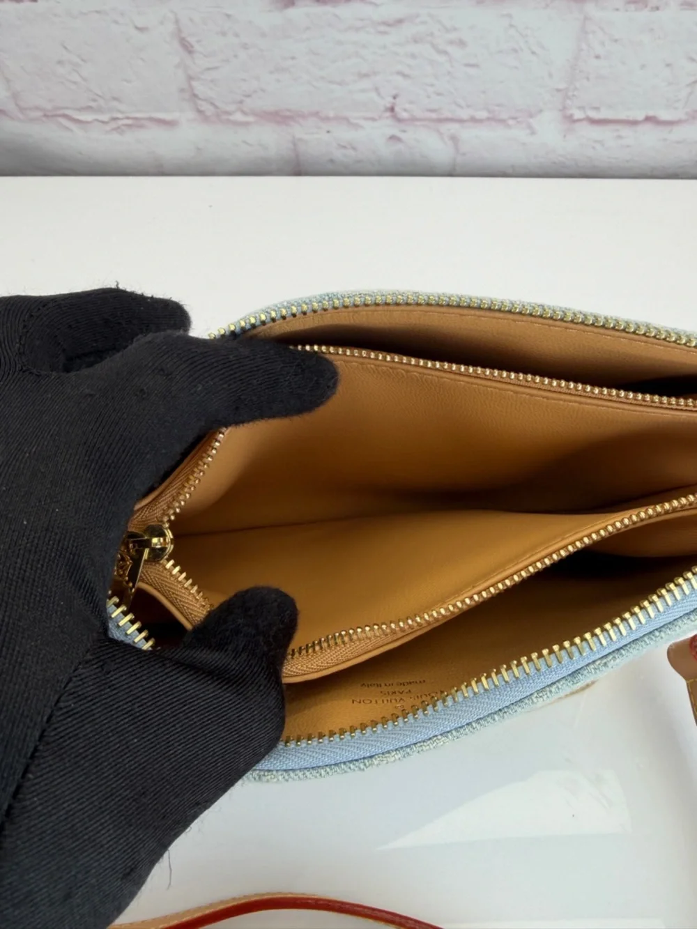 Louis Vuitton Monogram Denim Coussin BB Sky Blue